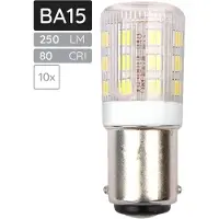 SPL LED-Lampe B15 3W 250lm 3000K Warmweiß 10er-Pack