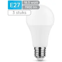 Modee Lighting E27 LED-Lampe A60 18,5W 1900lm 2700K warmweiß 3 Stück