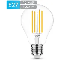 Modee Lighting E27 LED-Lampe A60 10W 1350lm 2700K warmweiß