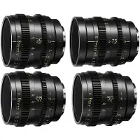 Thypoch Simera-C 4-Lens Kit 28/35/50/75mm T1.5 FF Prime E-Mount