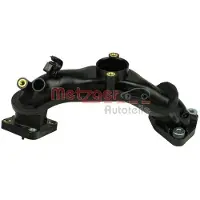 METZGER AUTOTEILE Saugrohr, Luftversorgung 2400413 für FORD OPEL VOLVO PEUGEOT FIAT