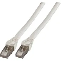 EFB Elektronik RJ45 Patchkabel S/FTP, Cat.6A,PVC,UL,Longlink,50m,grau