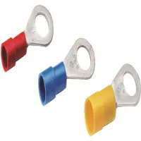 Cimco Isolierte Ringkabelschuh M5 4-6mm² Gelb DIN46237 - 180052 [100 Stück]