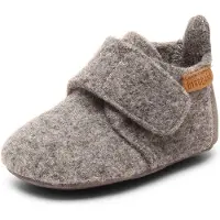 Bisgaard - Baby's Wool - Hüttenschuhe Gr 19 grau