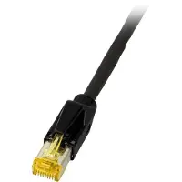 EFB Elektronik EFB K8560SW.15 RJ45 Patchkabel Cat.6A S/FTP LSZH Draka UC900 TM31 schwarz 15m K8560SW15
