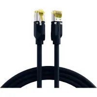 EFB Elektronik EFB-Elektronik RJ45 Patchkabel Cat.6A S/FTP LSZH Draka UC900 TM31 schwarz 10m Hersteller: EFB Elektronik (K8560SW.10)