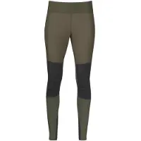 Bergans Fløyen Outdoor Tights Women dark green mud/dark shadow grey (25379) M