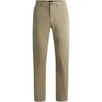 BOSS Regular-Fit Hose aus elastischem Baumwoll-Satin Grösse 32/32