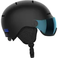 Salomon - Skibrille-/Snowboardhelm - Orka Visor Black - Kindergröße 49-53 cm - schwarz
