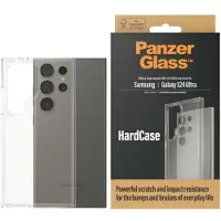 PanzerGlass Handyhülle "HardCase für Samsung Galaxy S24 Ultra", transparent, Smartphones, Hüllen, Militärstandard MIL-STD 810H Backcover Schutzhülle stoßfest kratzfest, Handyhülle