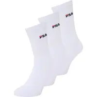 FILA Sportsocken "UNISEX CREW TENNIS FULL TERRY SOCKS" 6 Stk. tlg. mit eingestrickem Logo