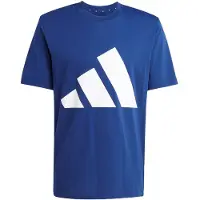 Adidas T-Shirt Essentials Big Logo JE8940 Dunkelblau Regular Fit