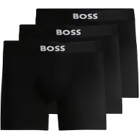 BOSS für Herren. 50544272 Pack 3 Boxershorts One schwarz (3XL), Heimtextilien, Baumwolle