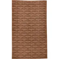 Done. Badematte "Delia" Höhe 10 mm rutschhemmend beschichtet fußbodenheizungsgeeignet Badteppich, Uni-Farben, Hoch-Tief Effekt, reine Baumwolle, waschbar