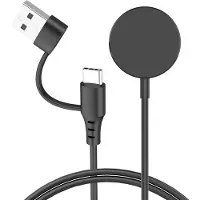 IMoshion Ladekabel für die Samsung Galaxy Watch USB-C und USB-A - 2 Meter