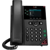 HP VVX 250 IP Telefon mit 4 Leitungen und PoE-fähig, Schwarz, LCD, 320 x 240 Pixel, HTTPS, ENERGY STAR, RoHS, Eidgenössische Kommunikationskommission (FCC), CE