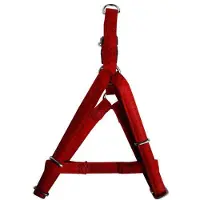Zolux Mac Leather Verstellbares Hundegeschirr Rot Bequem
