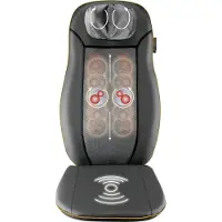 Medisana Shiatsu-Massagesitzauflage "MCN" 3 Massagezonen, Nackenmassage, Rotlicht-/Wärmefunktion, waschb. Bezug