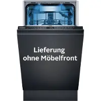 Siemens iQ500 SR65ZX22ME, Voll integriert, Single (45 cm breit), Graphit, Schwarz, Tasten, TFT