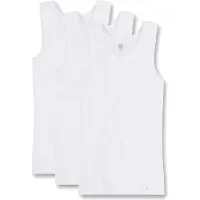 Sanetta Unterhemd "Unterhemd 3er Pack", Jungen, Gr. 116, N-Gr, weiß, Obermaterial: 100% Baumwolle CO., Unterhemden Unterhemd