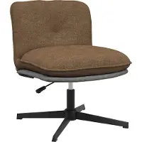 vidaXL Bürostuhl Drehbar Taupe Stoff