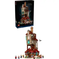 LEGO Harry Potter Der Fuchsbau – Sammleredition, Haus der Weasleys, Bauset zum Sammeln, 10 Minifiguren sowie die Eule Errol, Geschenk für erwachsene Fans der Zauberwelt, Sammlerstück 76437