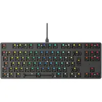 Glorious The Glorious GMMK-TKL, Volle Größe (100%), USB, RGB-LED, Schwarz