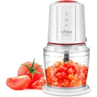 Ufesa Easy Chop, 0,8 l, Weiß, Edelstahl, 140 mm, 140 mm, 265 mm