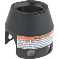 Schneider Electric ZBZ1602 Schutzkragen f. Ø 40 Pilzdrucktaster u. Ø 22mm Geräte, schwarz