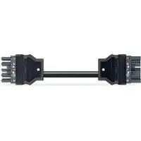 Wago Vorgefertigtes 5-Poliges Kabel 3M Dunkelgrau - 771-8985/007-303