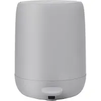 Blomus Kosmetikeimer SONO | Treteimer 5L mit Soft-Close & Pedal | Farbe Micro Ch
