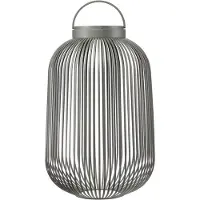 Blomus LED-Outdoorlaterne L Lito grau, Designer Design Team, 49 cm