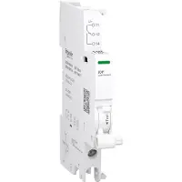 Schneider Electric A9A26914 Hilfskontakt, Acti9, iOF, 2mA bis 100mA, 24VAC bis 250VAC, 24VDC bis 220VDC, Anschluss unten