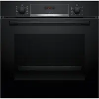 Bosch Backofen "HBA514BB3", Energieeffizienz: A+, schwarz, B:59,4cm H:59,5cm T:54,8cm, Backöfen, Zeitfunktion der LED-Display-Steuerung ermöglicht einfaches Bedienen, Backofen