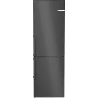 Bosch Kühl-/Gefrierkombination "KGN36VXCT", Energieeffizienz: C, schwarz (gebürsteter schwarzer stahl anti fingerprint), Rechtsanschlag, Kühlschränke, Kühl-/Gefrierkombination