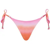 Seafolly - Women's Spectrum Tie Side Rio Pant - Bikini-Bottom Gr 44 rosa