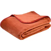 Gozze Wohndecke GÖZZE "Premium Cashmere Feeling", braun (zimt), B:180cm L:220cm, Polyester, Wohndecken, Wohndecke, mit premium Cashmere Feeling, Kuscheldecke