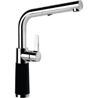 Schock Küchenarmatur "SC-540 SB" ausziehbar, Strahl-Brause, Rückflussverhinderer, Schwenkbereich 120
