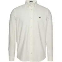 Tommy Hilfiger Langarmhemd "TJM REGULAR OXFORD" mit Rundhalsausschnitt, Button-down-Kragen