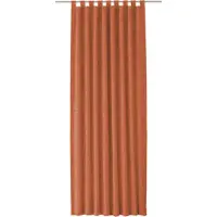 Wirth Vorhang "Trondheim 328 g/m2" Gr. 1, braun (rost), B:132cm H:145cm, Chenille, Polyacryl, Gardinen, Vorhang