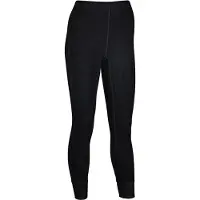 Avento Damen Thermohose, schwarz, hautenger Schnitt, flachgesteppte Nähte, schnelltrocknend