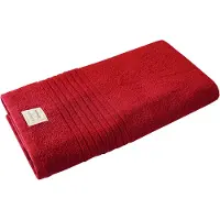 Dyckhoff Badetuch "Nature", lila (amarena), B:70cm L:200cm, Frottier, Obermaterial: 100% Baumwolle, Handtücher, Badetuch