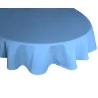 Wirth Tischdecke "Umea" Gr. 1, blau (mittelblau), B:190cm L:130cm, Polyester, Tischdecken, Tischdecke
