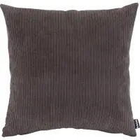 Hock Dekokissen H.O.C.K. "Cord Wave", schwarz (anthrazit, braun, cord unifarben), B:45cm H:10cm L:45cm, Polyester, Dekokissen_Sitzkissen_Kissenhüllen, Dekokissen, Kissenhülle mit Füllung, 1 Stück