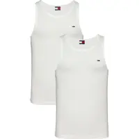 Tommy Hilfiger Tanktop "TJM XSLIM 2PCK RIB TANK EXT" Packung, 2er, 2 Stk. mit gerippter Struktur