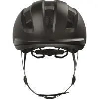 ABUS Fahrradhelm PURL-Y ACE mit LED-Licht – geeignet Fahrten auf E-Bike und S-Pedelec – trendiger NTA-Schutzhelm für Erwachsene und Jugendliche – Schwarz, Größe S (51-55 cm)