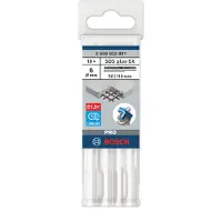 Bosch -5x 6x50x110 Mm Sds-plus-bohrer Für Mauerwerk 10 Einheiten