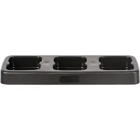 Plafor - Kunststoff-Sortierbehältersockel - 3x20l - Schwarz