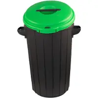 Gio Style Eco Solution – Abfallbehälter mit Deckel, 35 l – Grün
