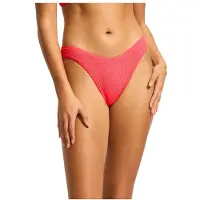 Seafolly - Women's Sea Dive High Cut Pant - Bikini-Bottom Gr 32 rosa